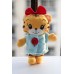 Lovely Xiao Hua (???) Plush Toy (Orange/ Blue/ Pink)